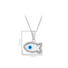 Pissara by Sukkhi Evil Eye Stunning 925 Sterling Silver Cubic Zirconia Pendant With Chain For Women And Girls|with Authenticity Certificate, 925 Stamp & 6 Months Warranty