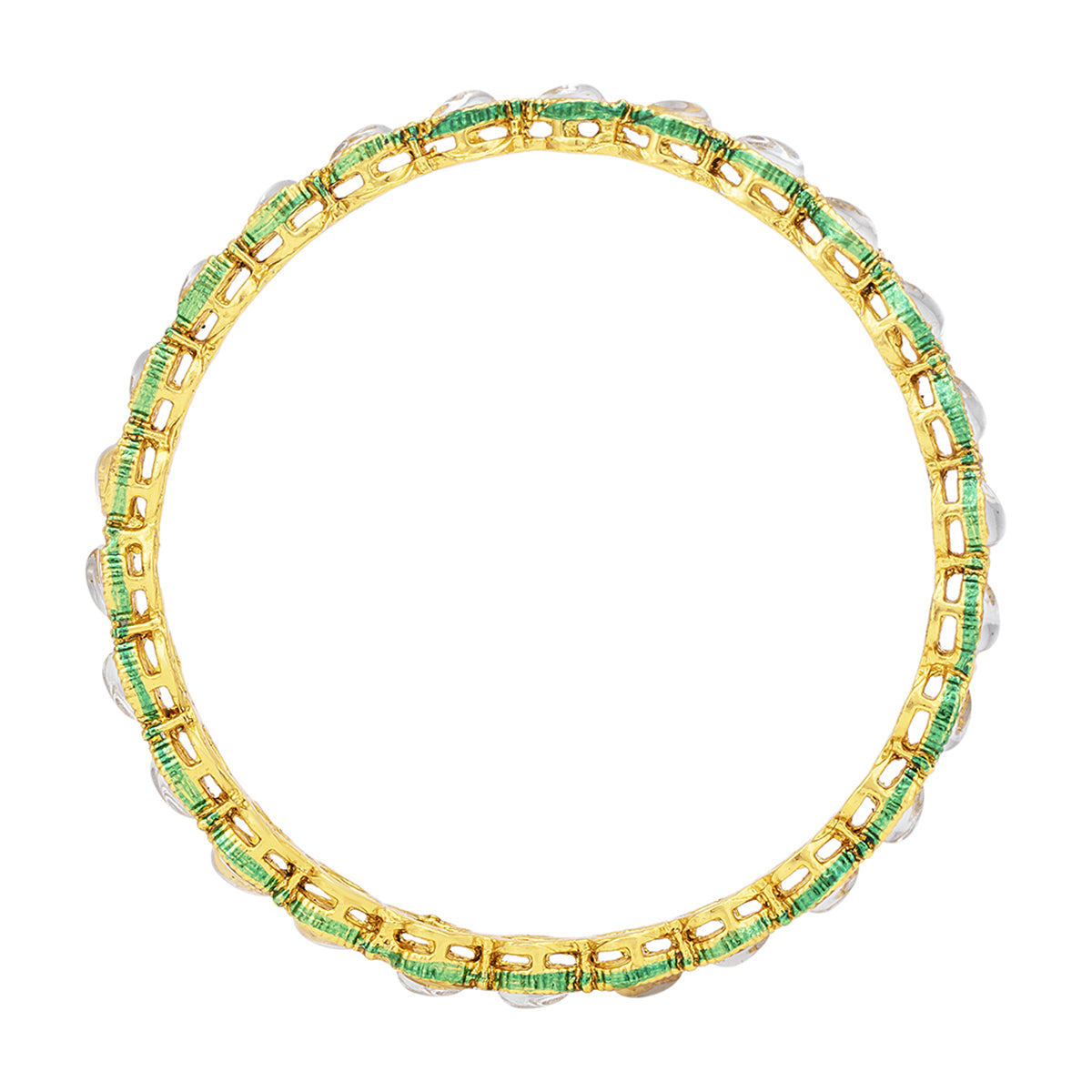 Sukkhi Trendy Gold Plated Bangle For Women (Set of 4) (B100548_2.4)