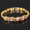 Sukkhi Gorgeous Crystal Gold Plated Bracelet for Women
