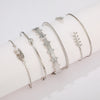 Scintillare by Sukkhi Sober Multi Layered Oxidised Bracelet for Women