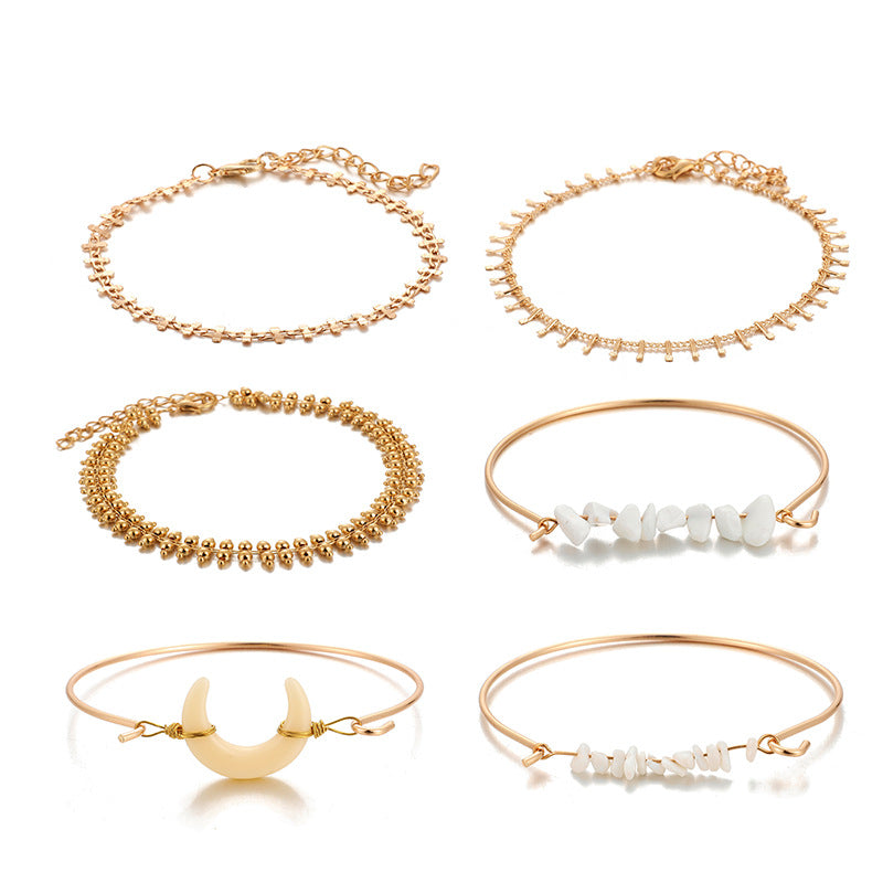 Buy Scintillare By Sukkhi Set Of 4 Gold Plated Bracelet - Bracelet for  Women 26652378 | Myntra
