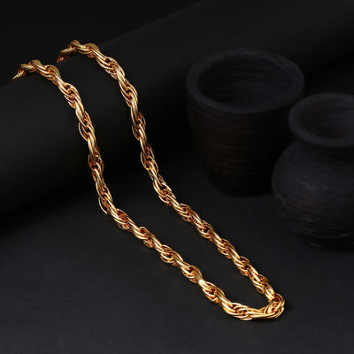 Sukkhi Elegant Gold Plated Unisex Rope Chain