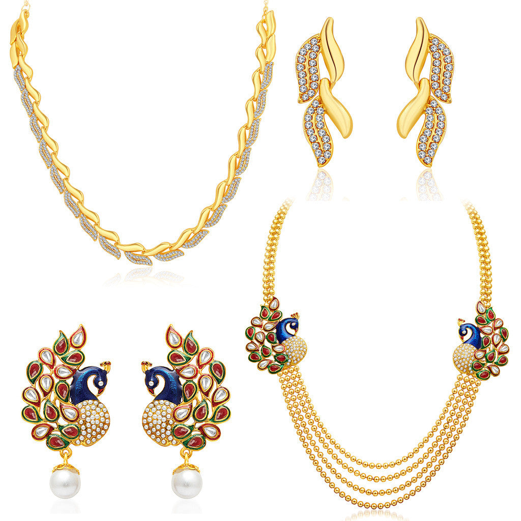 Sukkhi jewellery necklace hot sale set combo