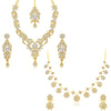 Sukkhi Classic AD Gold Plated Necklace Set Combo (Set of 2) - Title
