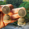 Sukkhi Dreamy Gold Plated Jhumki Earrings For Women