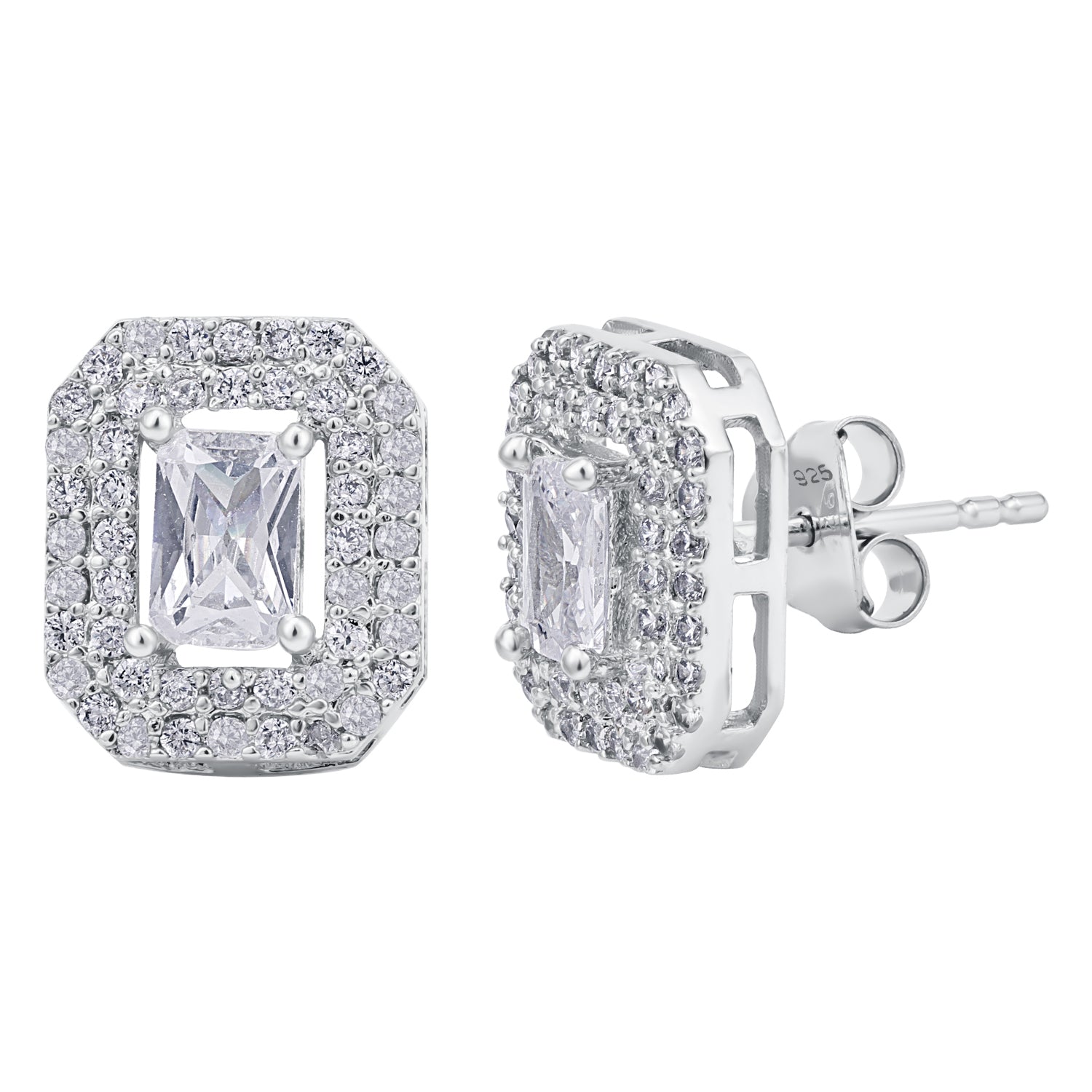 Pissara by Sukkhi Ethnic 925 Sterling Silver Cubic Zirconia Earrings For Women And Girls|with Authenticity Certificate, 925 Stamp & 6 Months Warranty