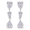 Pissara by Sukkhi Exclusive 925 Sterling Silver Cubic Zirconia Earrings For Women And Girls|with Authenticity Certificate, 925 Stamp & 6 Months Warranty