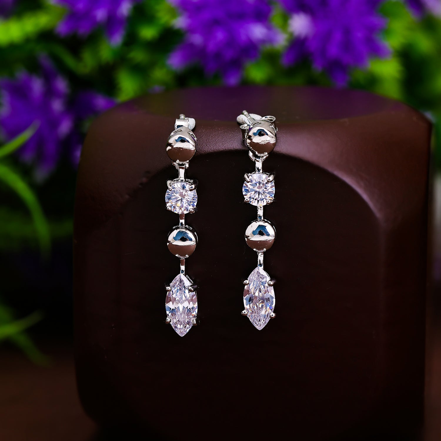 Buy GIVA 925 Sterling Silver Zircon Earrings Online At Best Price  Tata  CLiQ