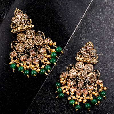 Sukkhi Marquise Gold Plated Earring for Women
