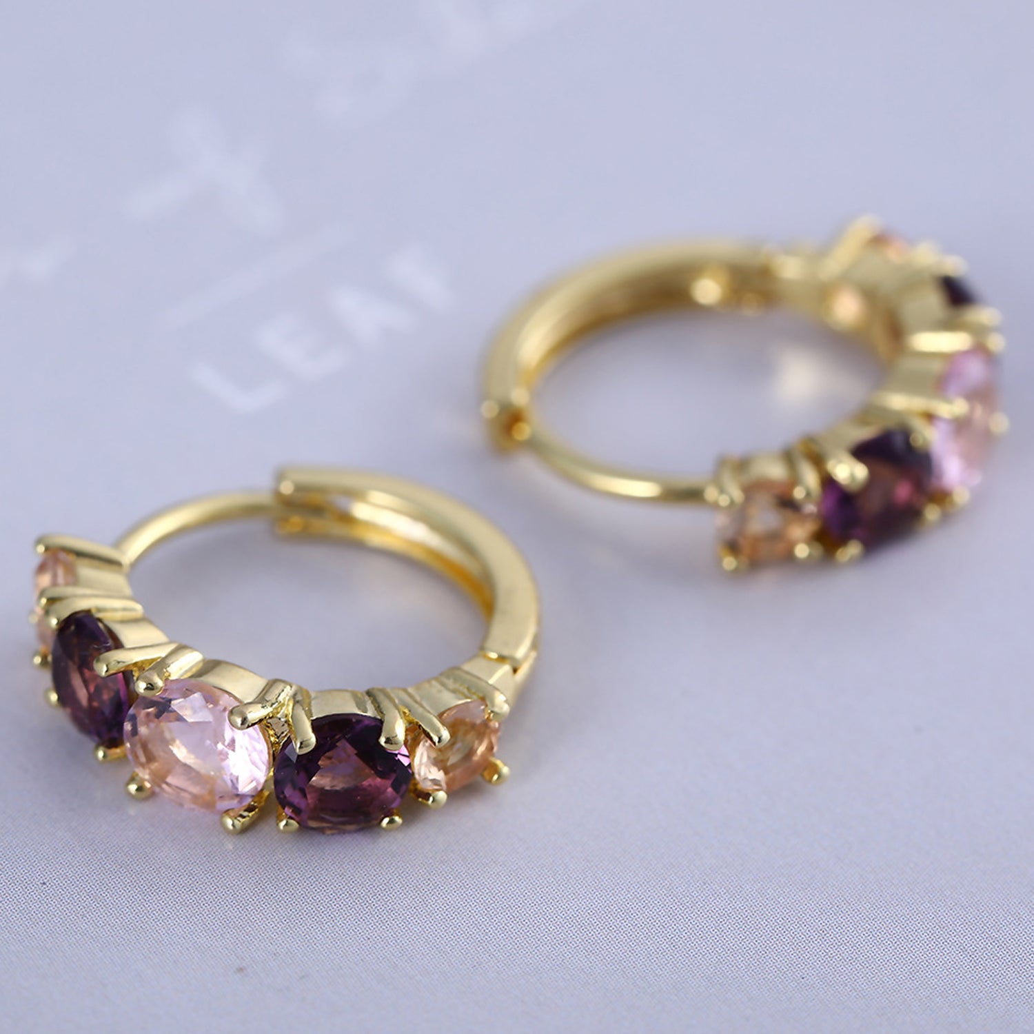Scintillare by Sukkhi Attractive Crystals from Swarovski Hoop Gold Plated Clip-On Earring for Women and Girls