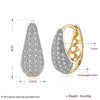 Scintillare by Sukkhi Exclusive Crystals from Swarovski Gold Plated Clip-On Earring for Women