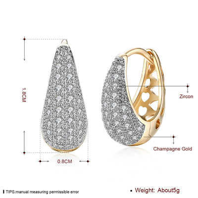 Scintillare by Sukkhi Exclusive Crystals from Swarovski Gold Plated Clip-On Earring for Women