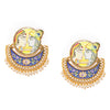 Sukkhi Sober Gold Plated Pearl Chandbali Earring for Women