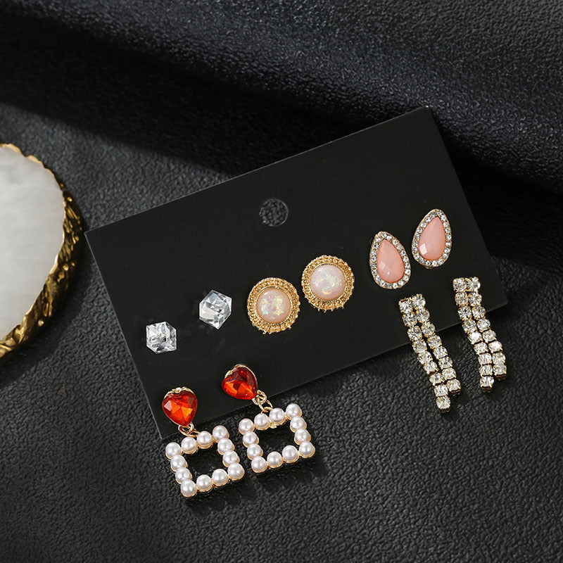 Scintillare by Sukkhi Elegant Gold Plated Stud & Dangle Earring Combo for Women