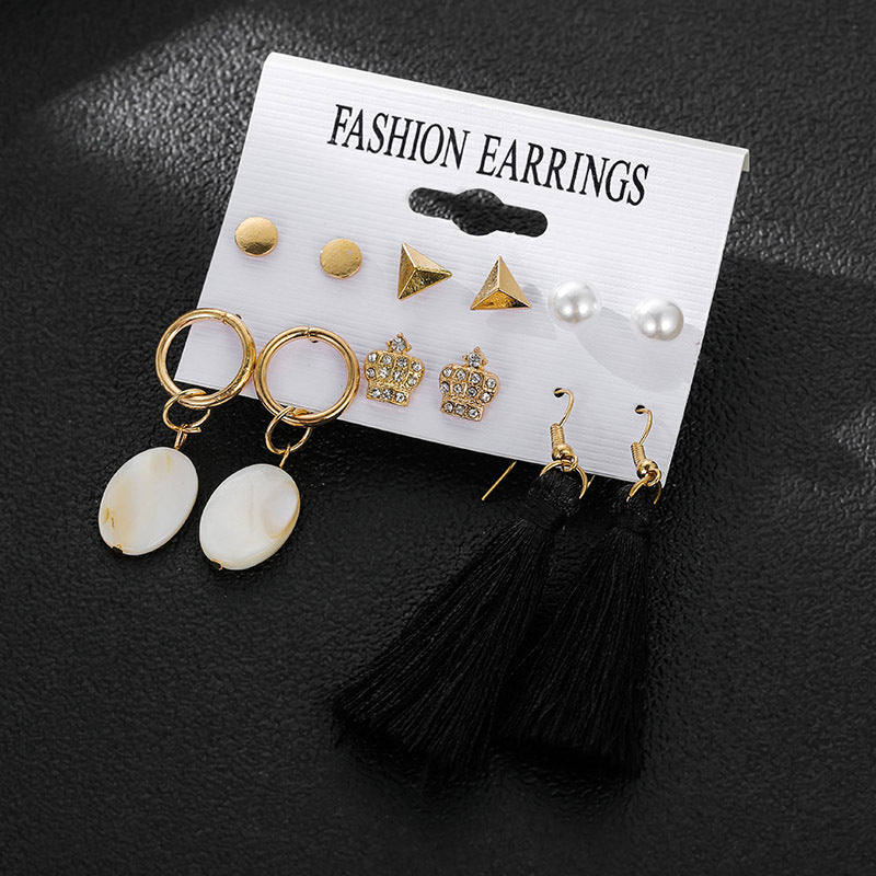 Scintillare by Sukkhi Dazzling Gold Plated Stud & Dangle Earring Combo for Women