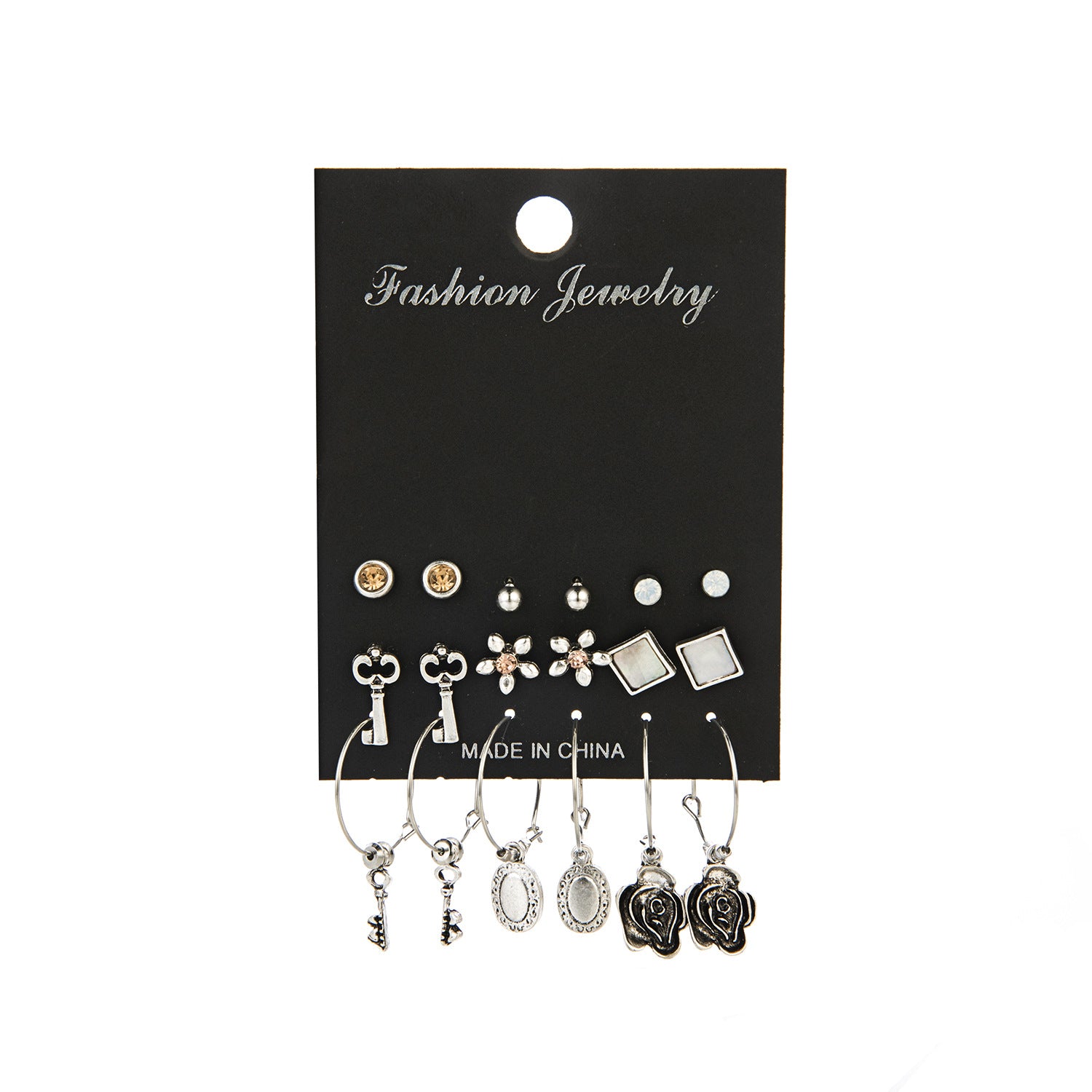 Scintillare by Sukkhi Glittery Gold Plated Stud & Dangle Earring Combo for Women