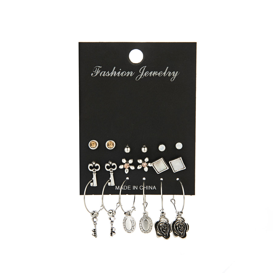 Scintillare by Sukkhi Glittery Gold Plated Stud & Dangle Earring Combo for Women