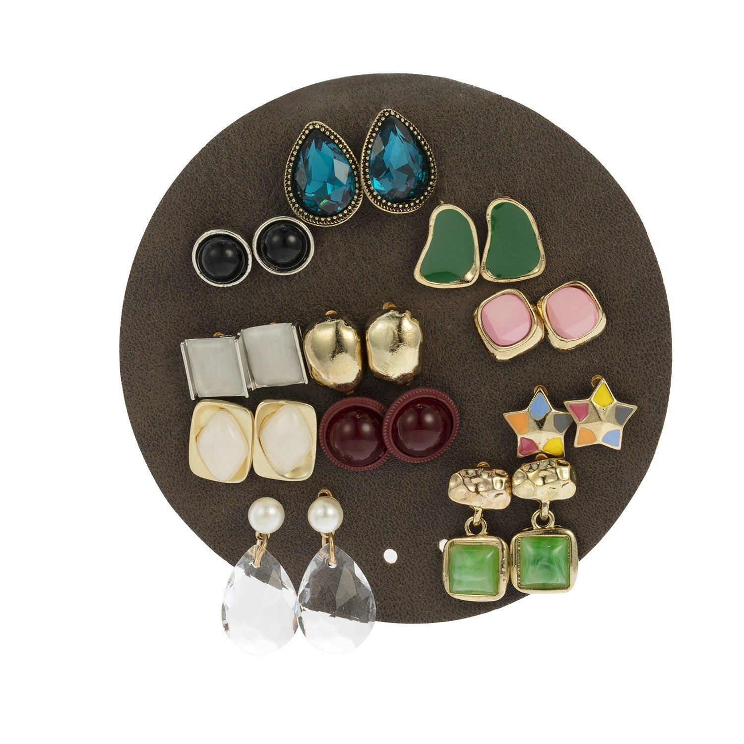 Scintillare by Sukkhi Delicate Gold Plated Stud Earring Combo for Women