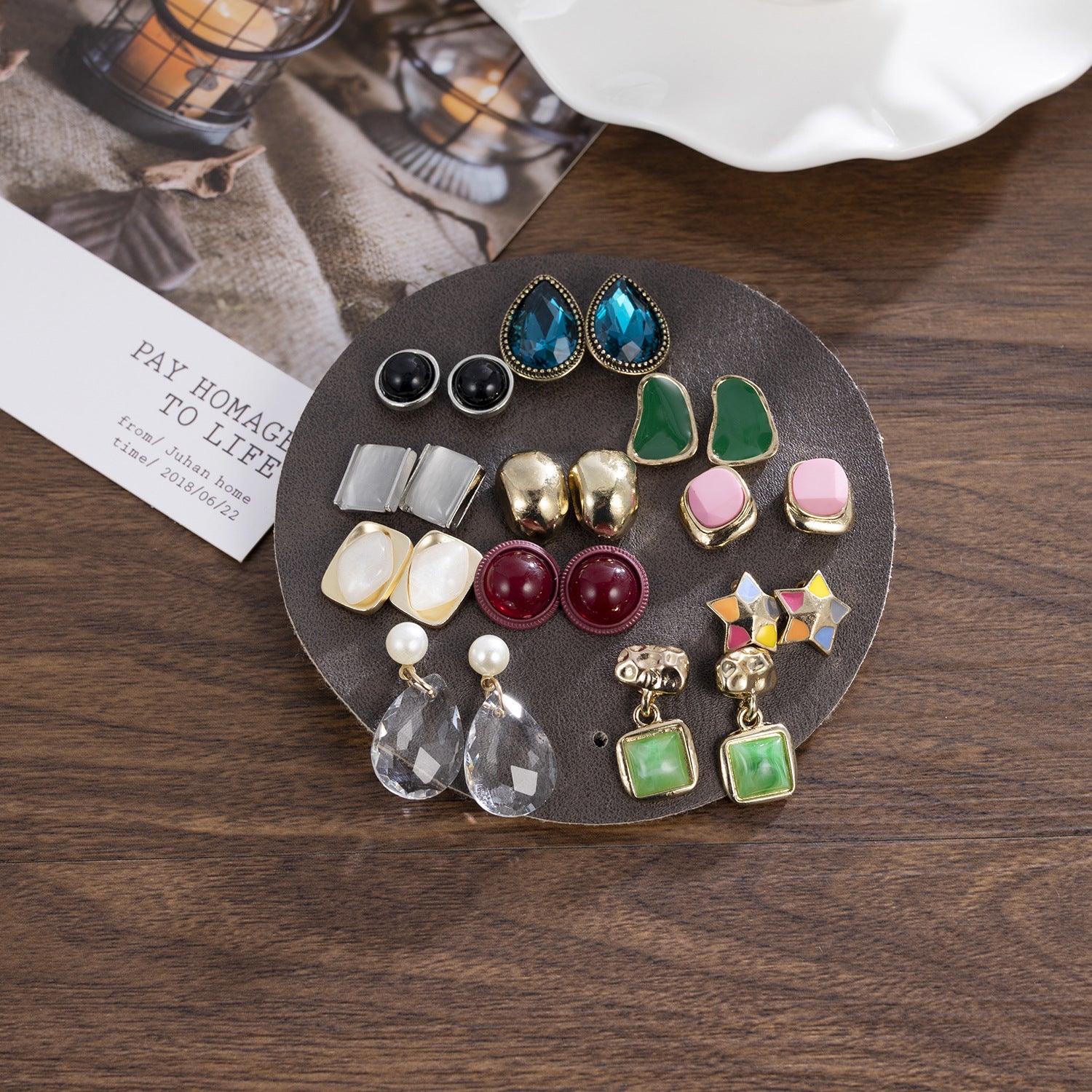 Scintillare by Sukkhi Delicate Gold Plated Stud Earring Combo for Women