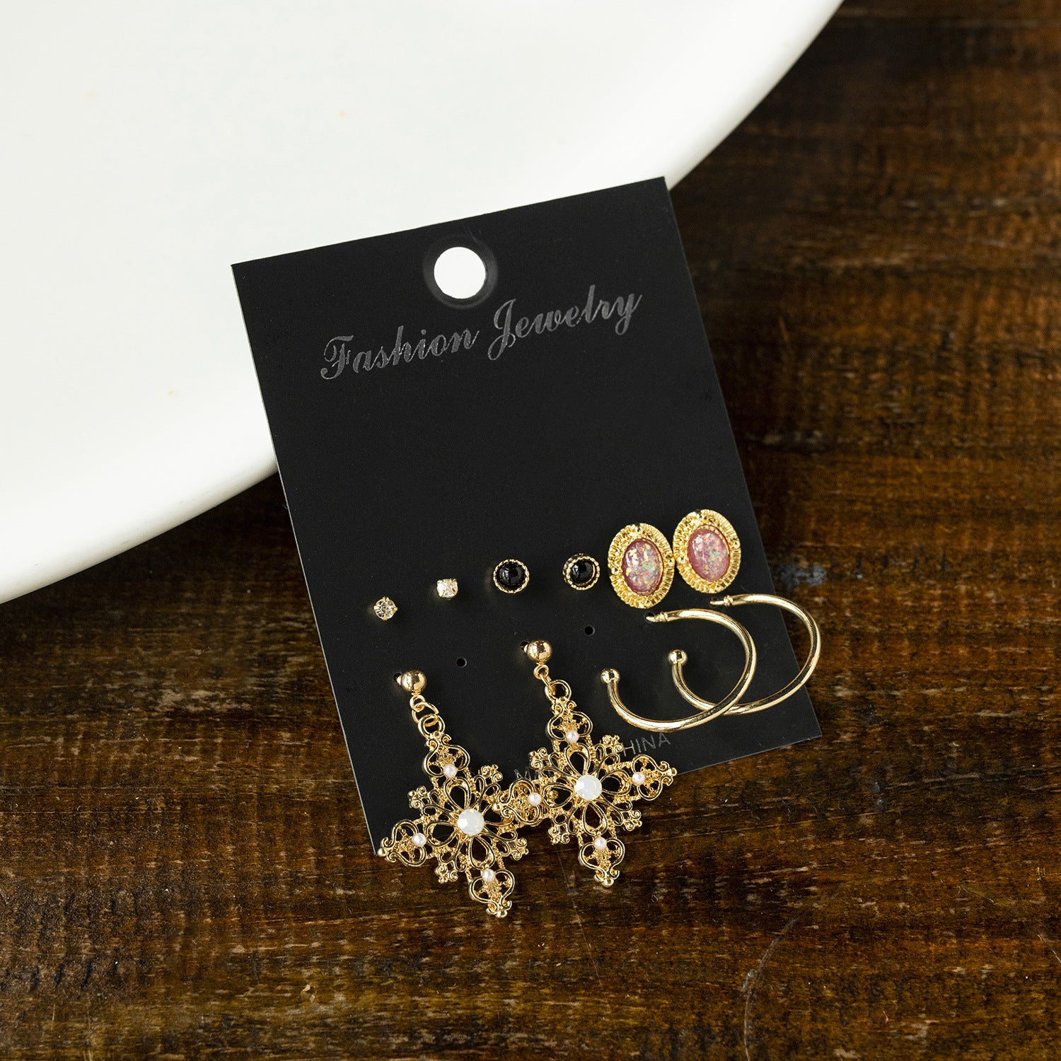 Scintillare by Sukkhi Stunning Gold Plated Stud & Dangle Earring Combo for Women
