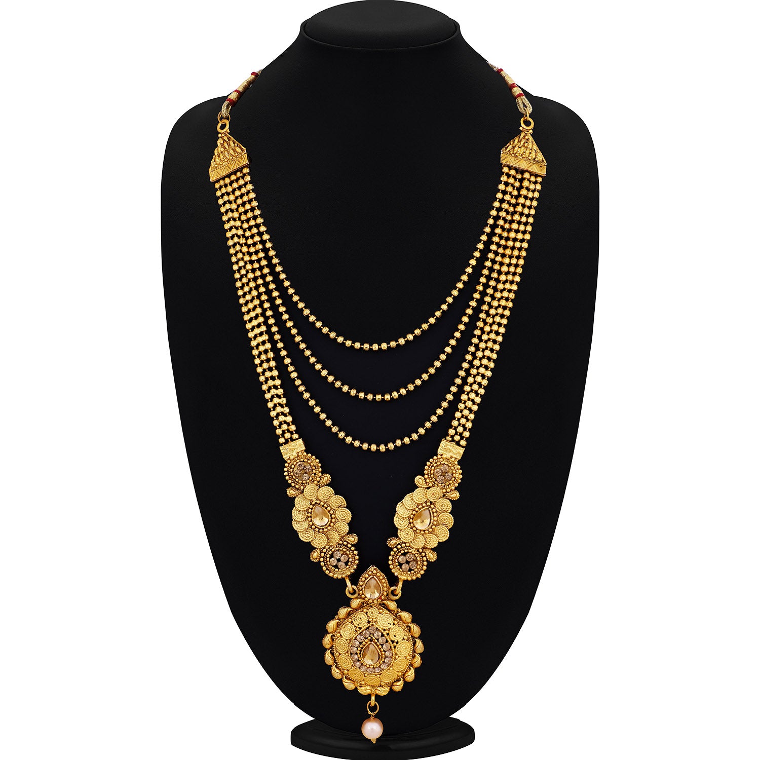 Gold necklace haram on sale set