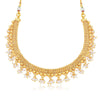 Sukkhi Glorious Gold Plated Choker Necklace Set For Women