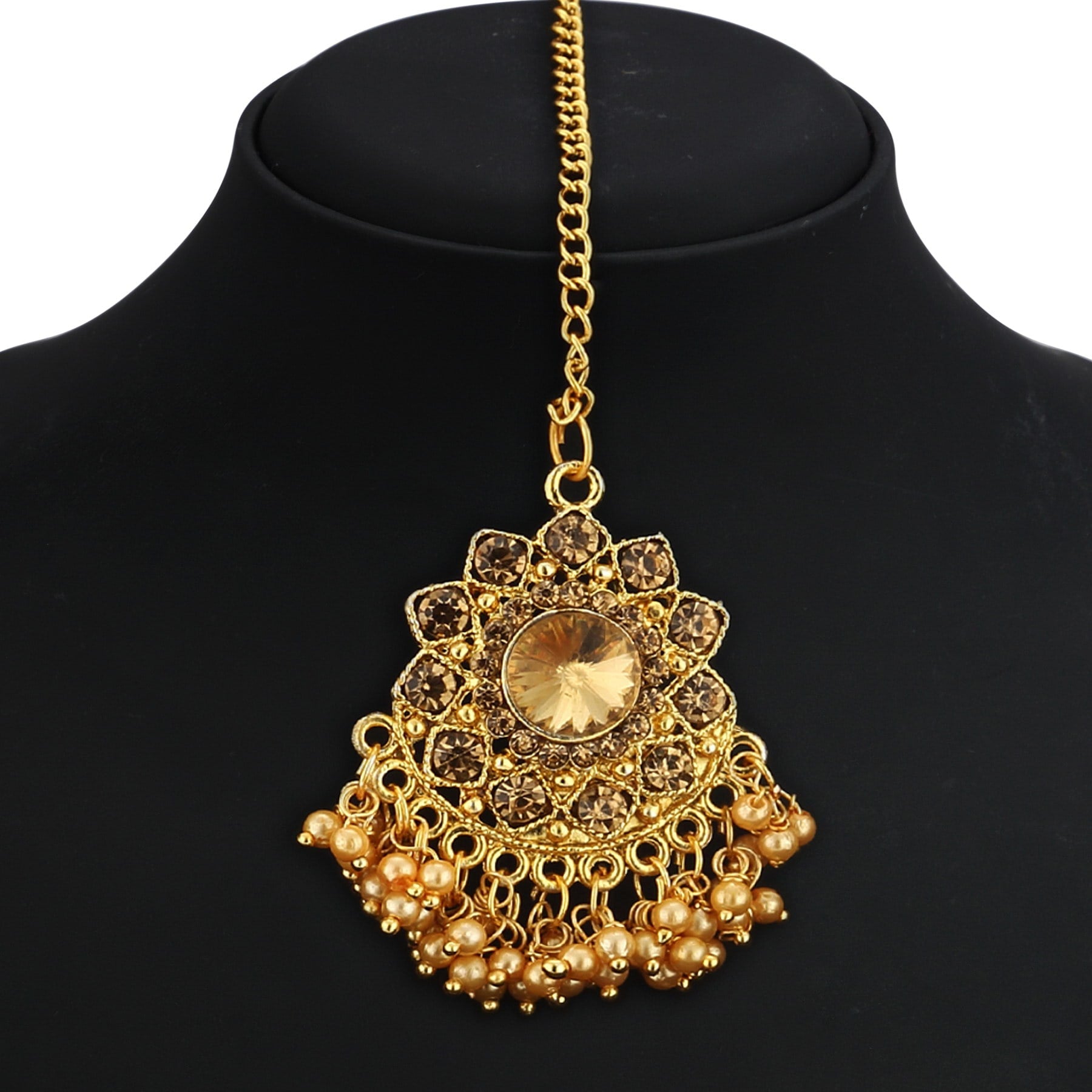 Sukkhi Traditional Gold Plated Choker Necklace Set for Women