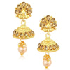 Sukkhi Modish Choker Gold Plated Necklace Set for Women