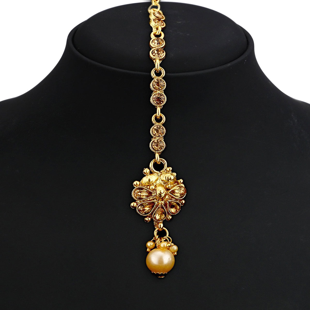 Sukkhi Modish Choker Gold Plated Necklace Set for Women