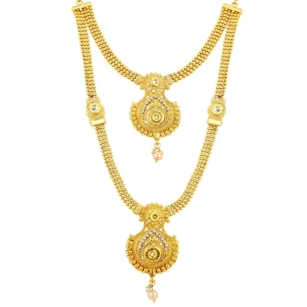 Sukkhi Traditional Gold Plated Necklace Set For Women