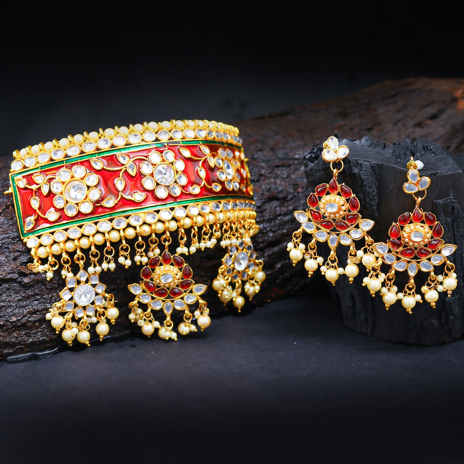 Padmavati bridal store jewellery set