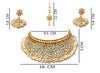 Sukkhi Antique Rajwadi Gold Plated Choker Necklace Set For Women