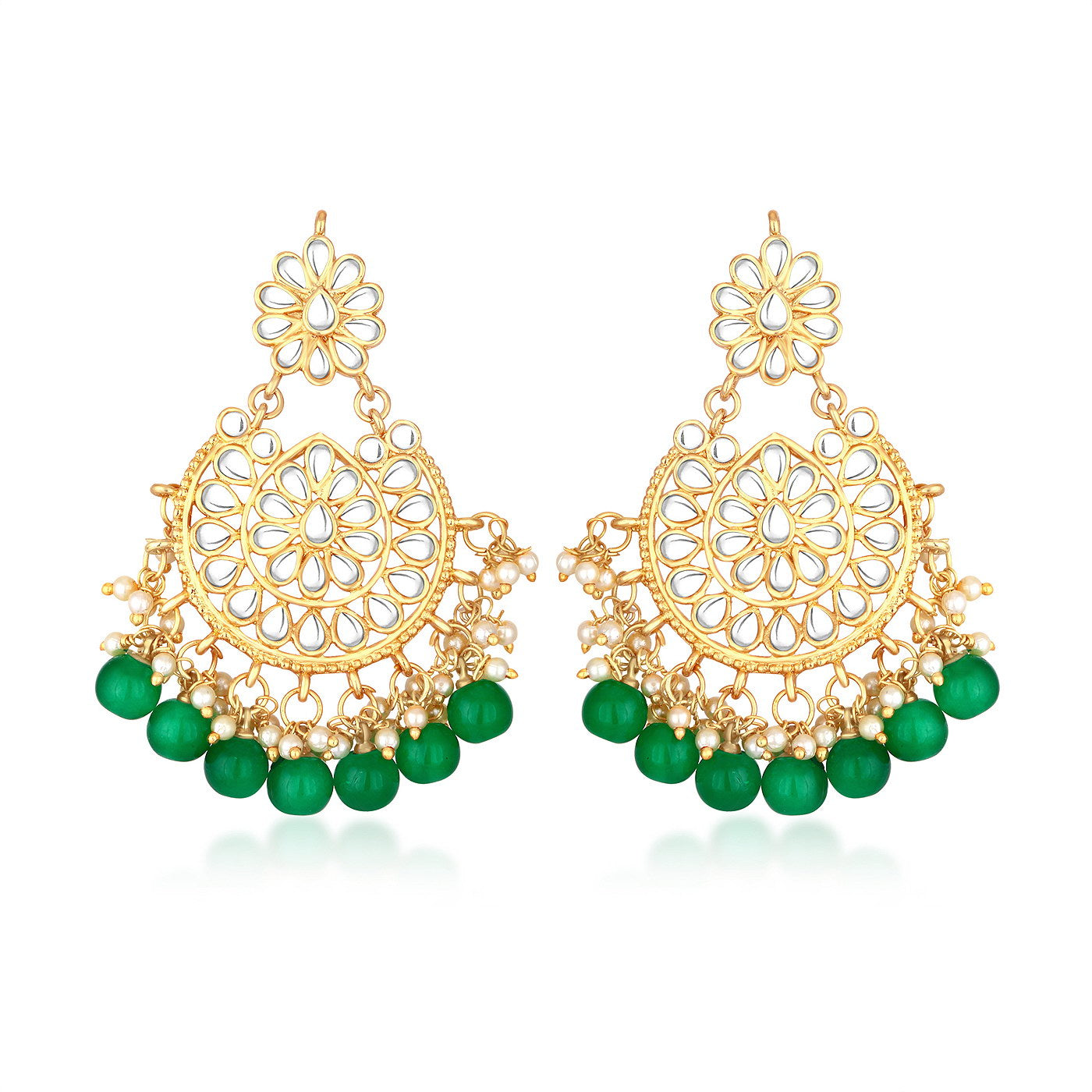 Trushi by Sukkhi Lavish Gold Plated Necklace Set for Women