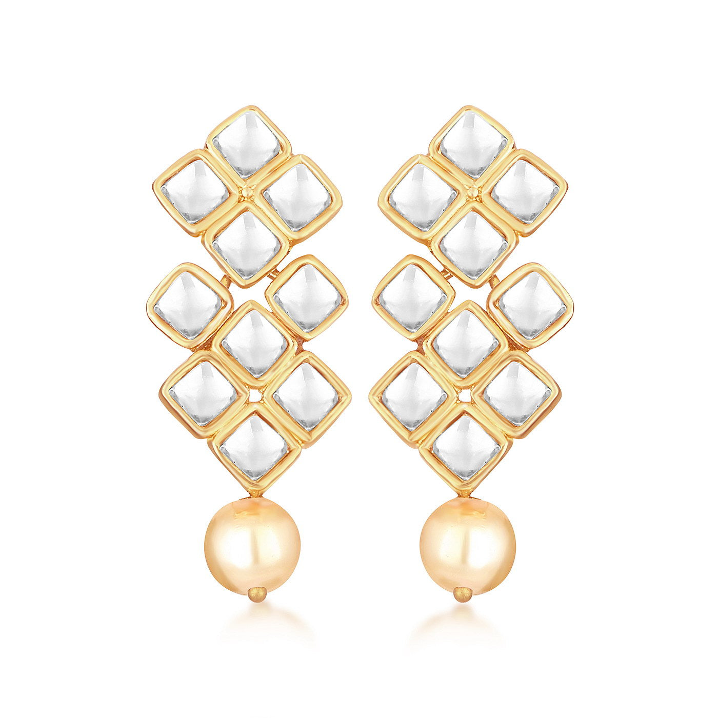 Sukkhi Lavish Gold Plated Kundan Choker Necklace Set for Women