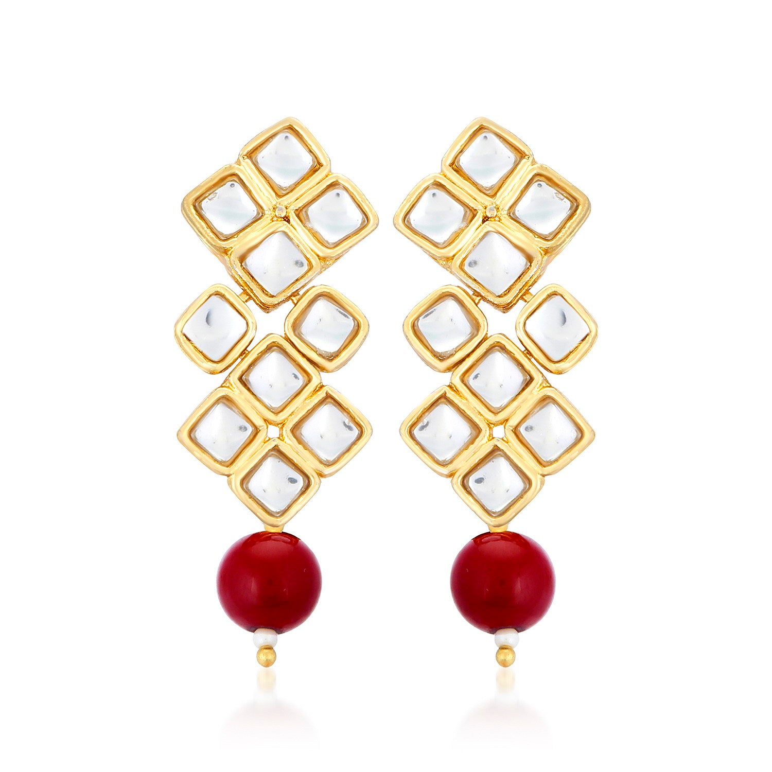 Trushi by Sukkhi Ritzy Gold Plated Necklace Set for Women