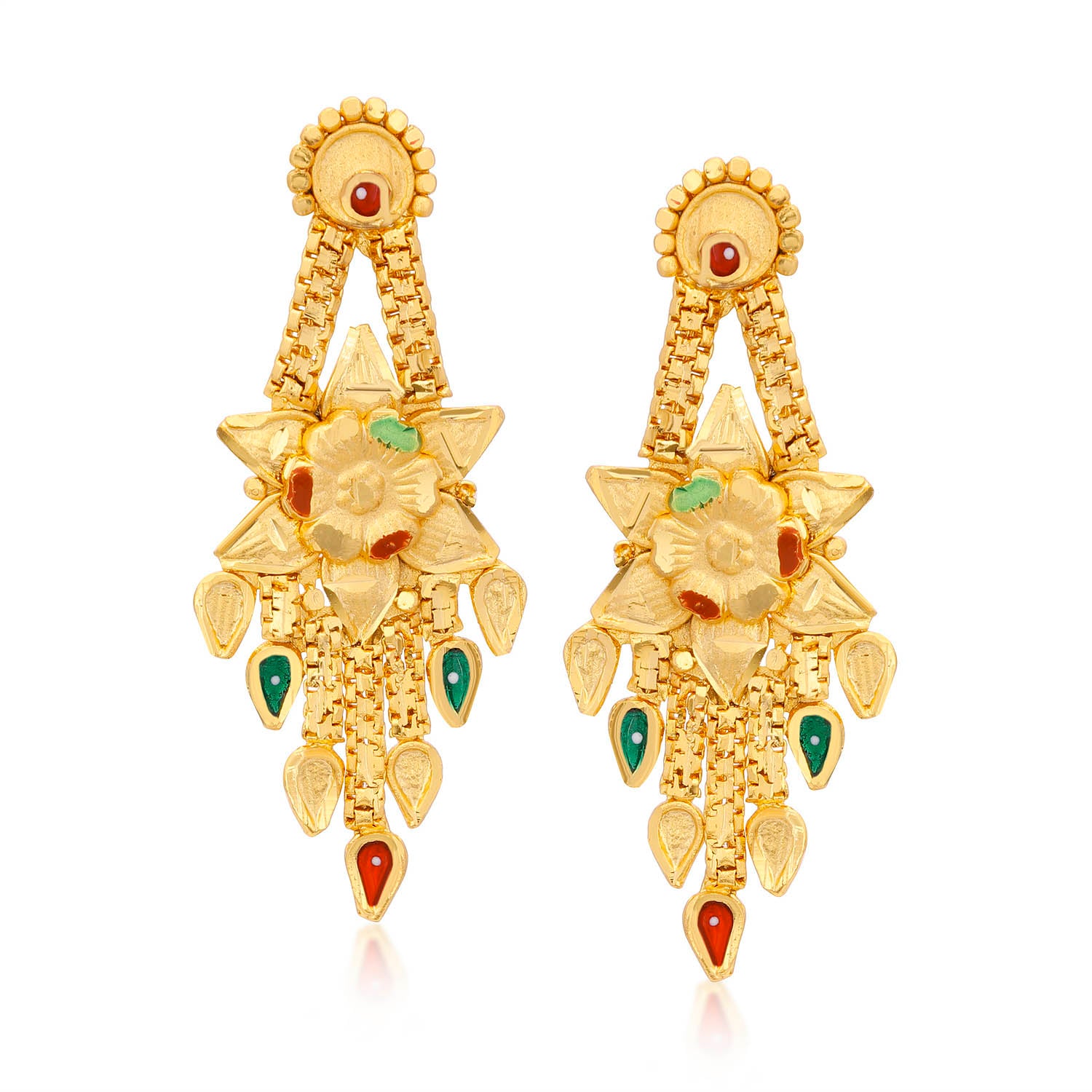 Sukkhi Gorgeous Alloy 24 Carat 1 Gram Gold Jewellery Necklace Set for Women