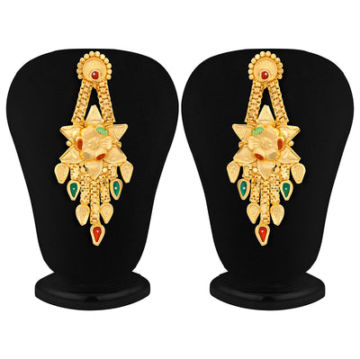 Sukkhi Gorgeous Alloy 24 Carat 1 Gram Gold Jewellery Necklace Set for Women