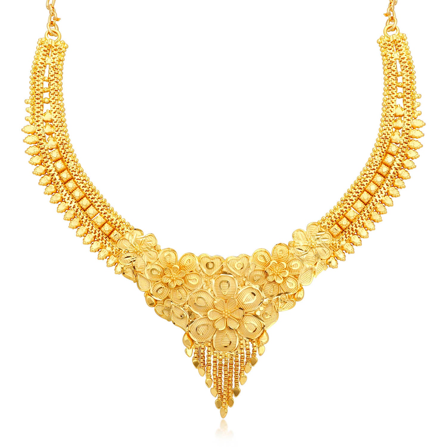 Sukkhi Elegant 24 Carat 1 Gram Gold Jewellery Necklace Set for Women