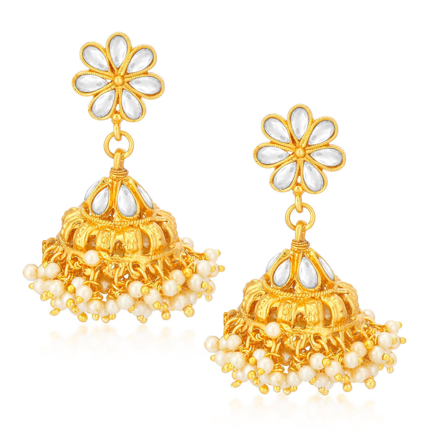 Sukkhi Antique Rajwadi Gold Plated Choker Necklace Set For Women