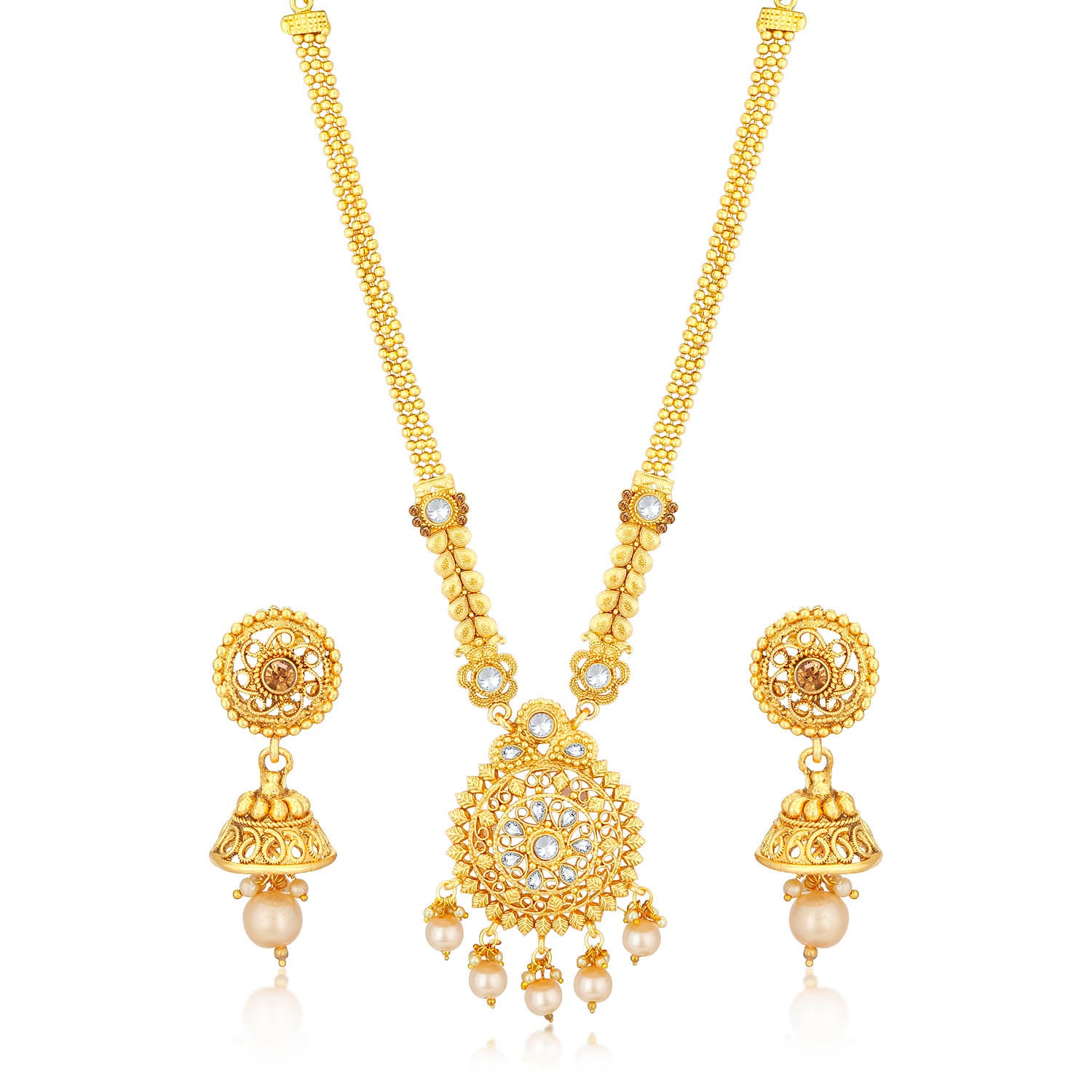 Sukkhi Incredible Gold plated Necklace Set for Women