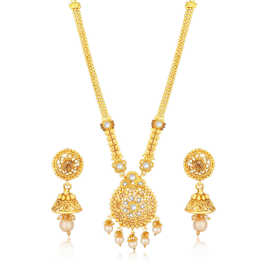 Sukkhi Incredible Gold plated Necklace Set for Women