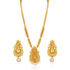 Sukkhi Cluster Gold plated Long Haram Necklace Set for Women