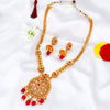 Sukkhi Ritzy Gold plated Alloy Long Haram Necklace Set for Women