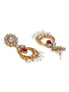 Sukkhi Modish Kundan Gold Plated Pearl Choker Necklace Set for Women