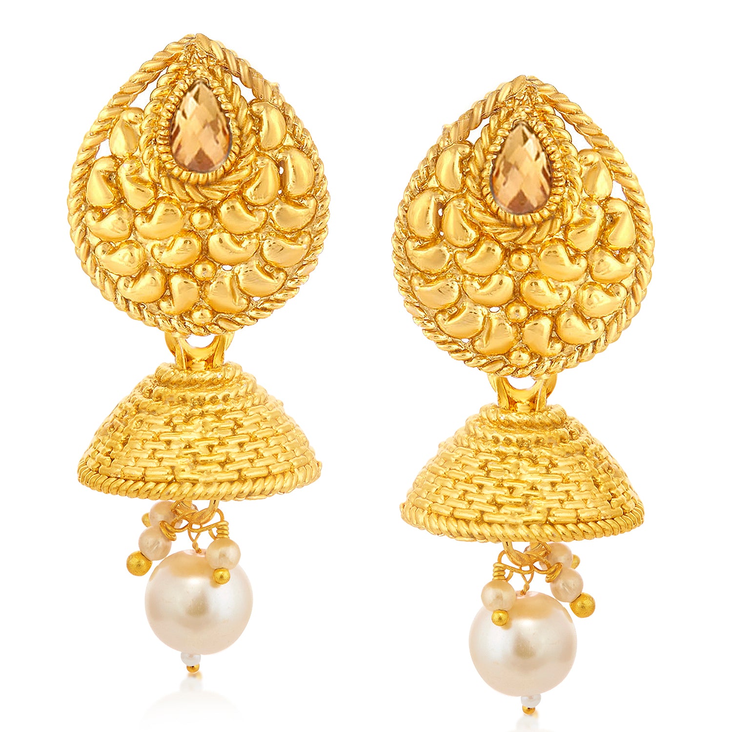 Sukkhi Luxurious LCT Gold Plated Long Haram Necklace Set For Women