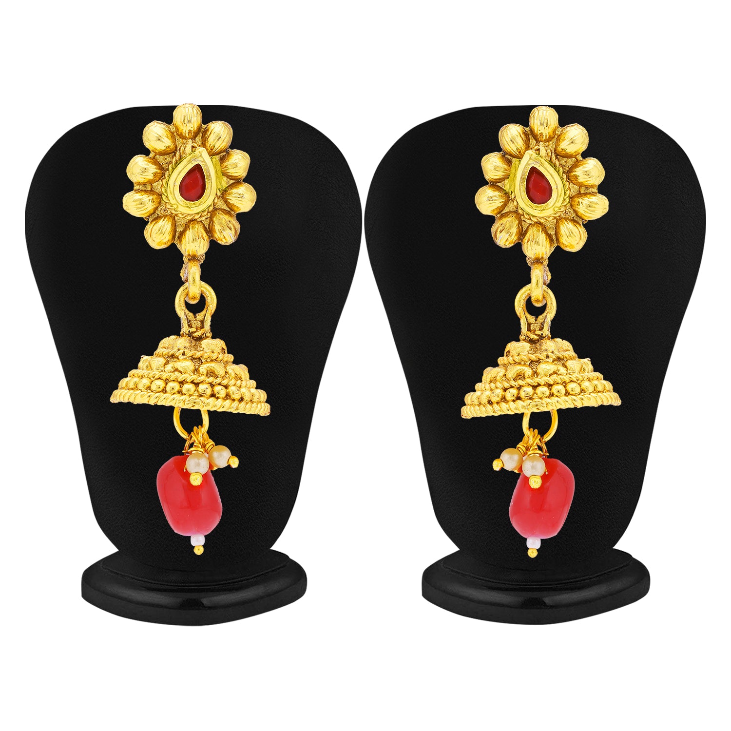 Sukkhi Classic Gold Plated Long Haram Necklace Set For Women