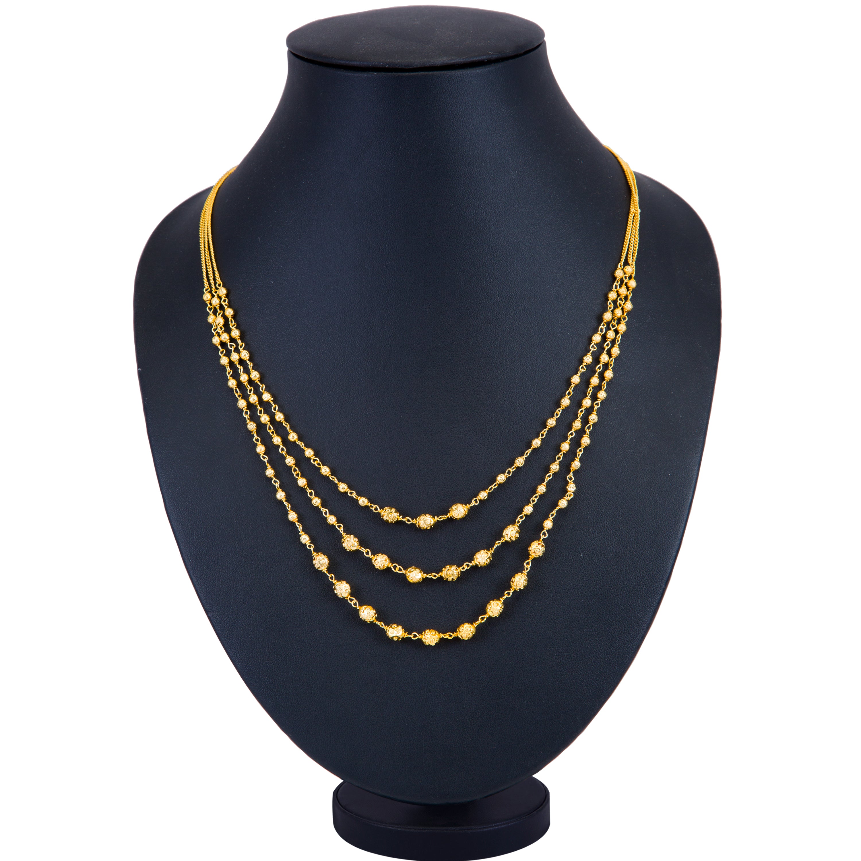 Sukkhi Brilliant String Gold Plated Necklace Set for Women