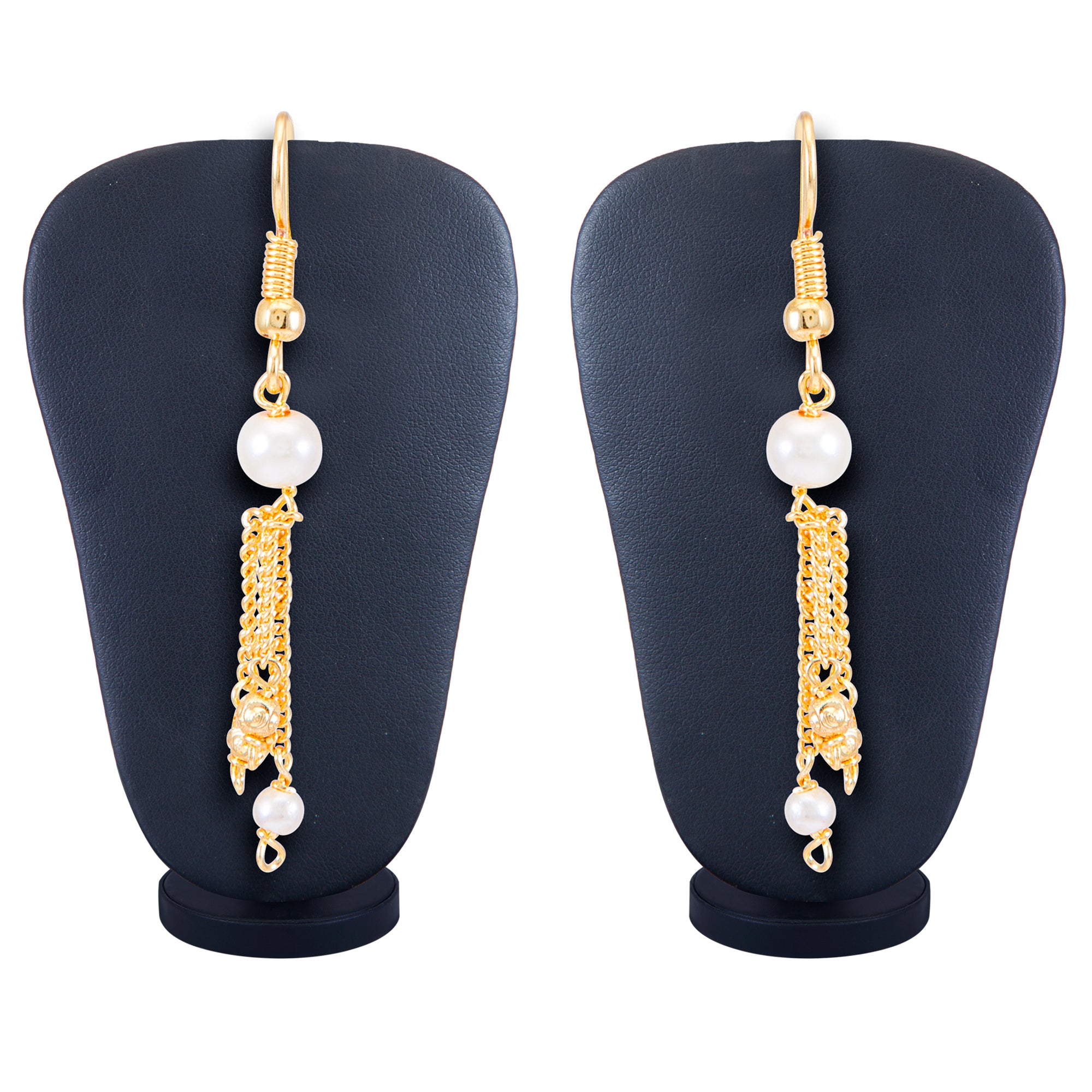 Sukkhi Modern 3 String Gold Plated Necklace Set for Women