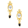 Sukkhi Delightful Pearl Gold Plated Kundan Choker Necklace Set for Women (NS100442)