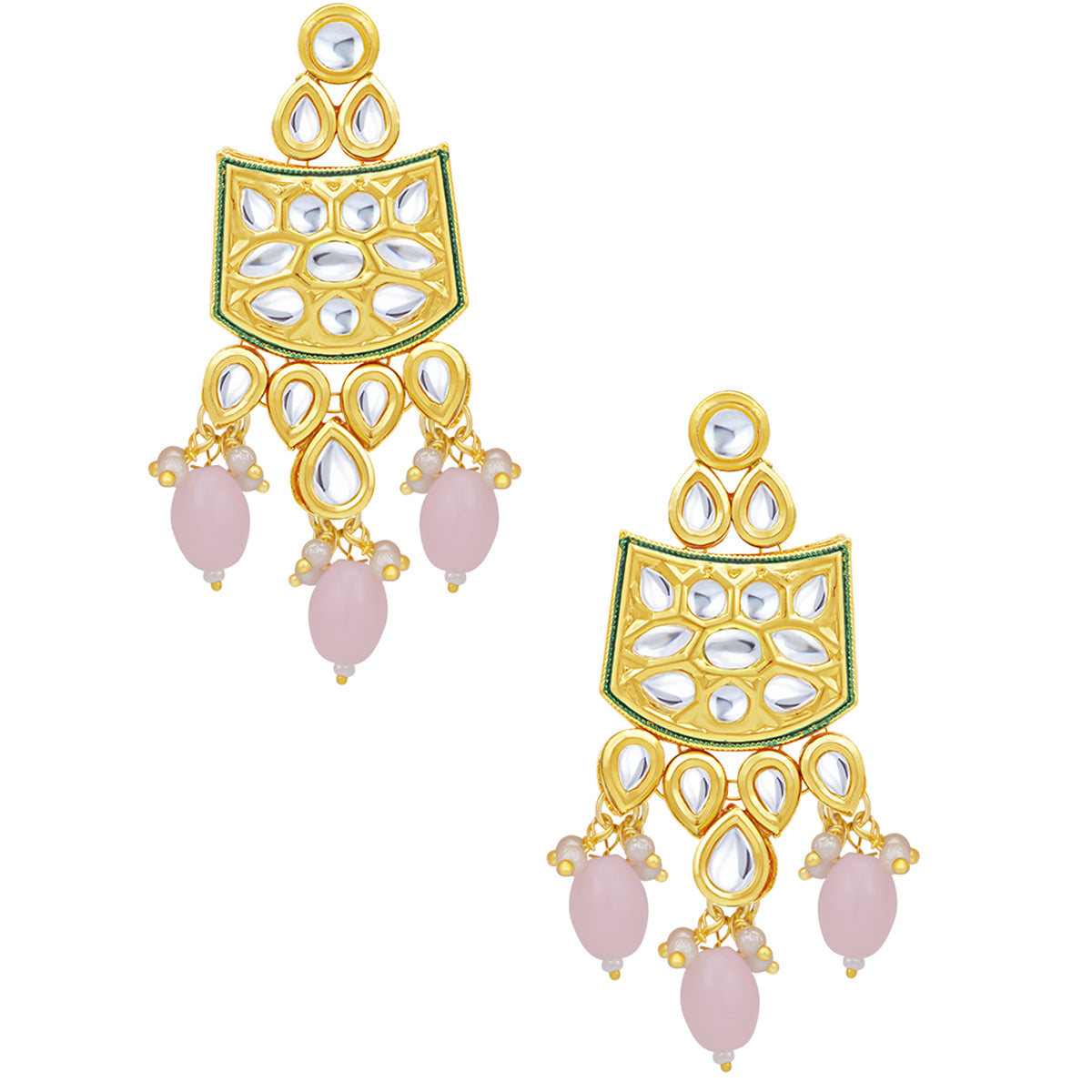 Sukkhi Ritzy Kundan Gold Plated Choker Necklace Set for Women